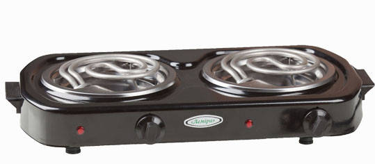 Електроплита (два вузьких ТЕНА) Леміра ЭПТ2-Т 2-2,0 кВт/220 В, фото 1