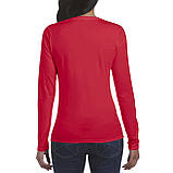 Футболка жіноча з довгим рукавом SoftStyle 153, фото 2