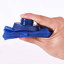 Пляшка складана для води похідна силіконова Lixada 500 мл блакитна, фото 8