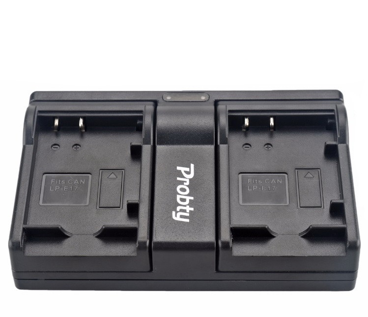 Зарядний пристрій Probty USB для 2 Canon LP-E17