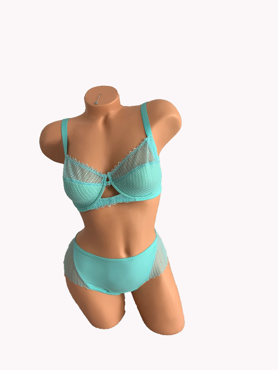 Бюстгальтер Semi soft+ шортики Алюр 482 бірюзовий