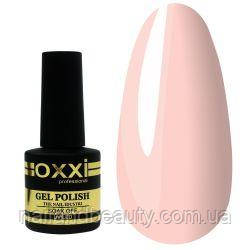 Гель-лак Oxxi No 034 блідий персиково-рожевий, емаль 10 ml