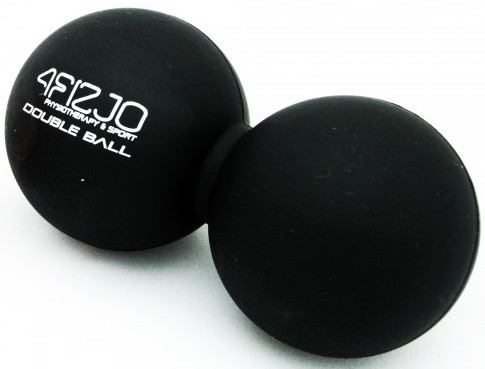 Масажний м'яч подвійний 4FIZJO Lacrosse Double Ball 6.5x13.5 см для самомасажу (4FJ1226)