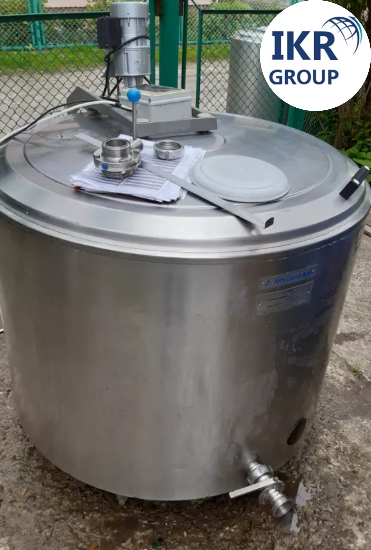 Охолоджувач молока б/к Alfa Laval 400 відкритого типу об'ємом 430 літрів