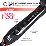 Плойка для волосся Diva Argan Digital Tongs 16 мм D462, фото 3