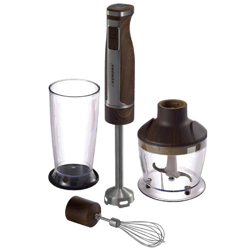 Блендер заглибний AURORA AU 3352 1000 Вт 8 швидкостей подрібнювач