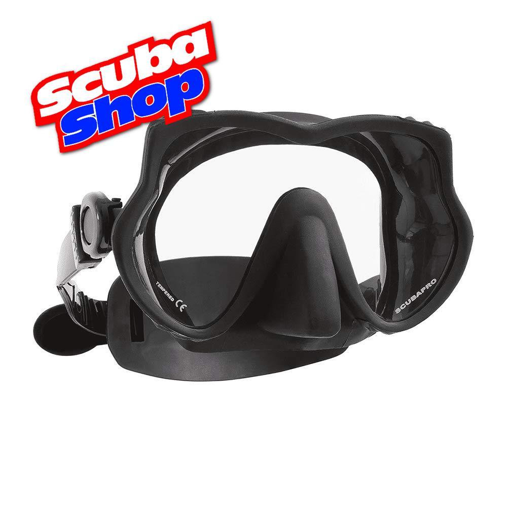 Маска Scubapro Devil для підводного плавання, чорна
