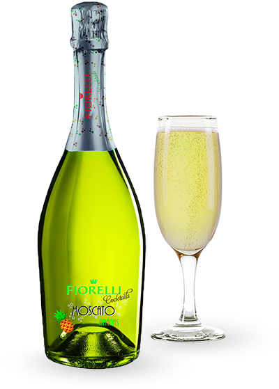 Напій на основі вина Fiorelli Moscato Ananas 0.75 л Італія (6 шт/1 ящик)