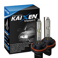 Ксеноновые лампы под цоколь H11 4300K Kaixen Vision+ (2шт.) ультраяркие