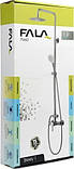 Душовий комплект "STEELY 1" з 2 функціями FALA 75662 (Польща), фото 9
