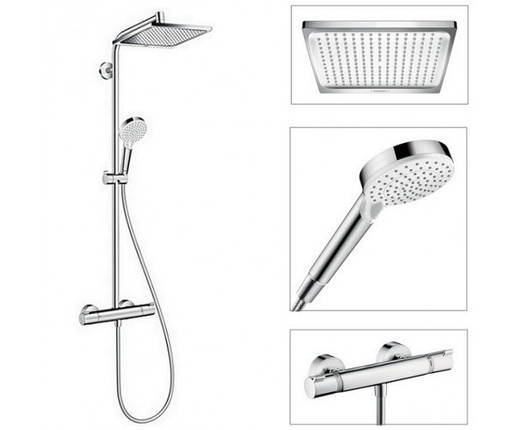 Душова система Hansgrohe Crometta Е 240 Showerpipe, фото 1