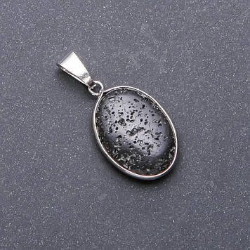 Кулон Лава овал d-18х25х40мм d-18х25х40мм