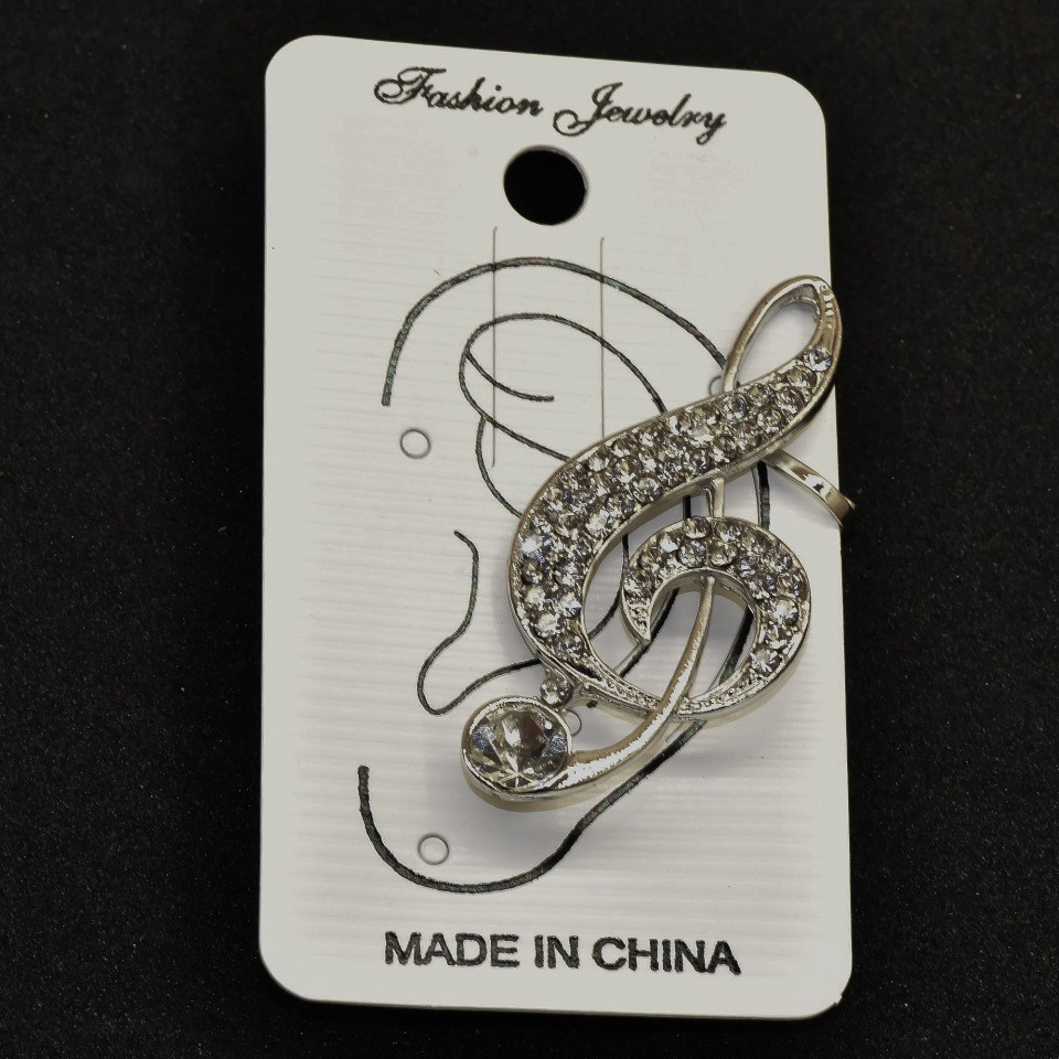 Каф на вушко L-42мм білий метал, фото 1