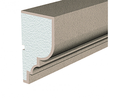 Фасадний Карниз(плінтус) стельовий Prestige Decor KC 104