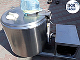 Охолоджувач молока б/к A-lima Bis на 200 літрів відкритого типу, фото 3