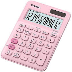 Калькулятор Casio MS-20UC-PK, світло-рожевий