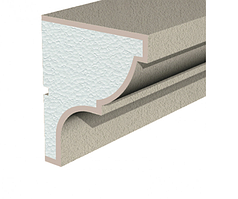 Фасадний Карниз(плінтус) стельовий Prestige Decor KC 105