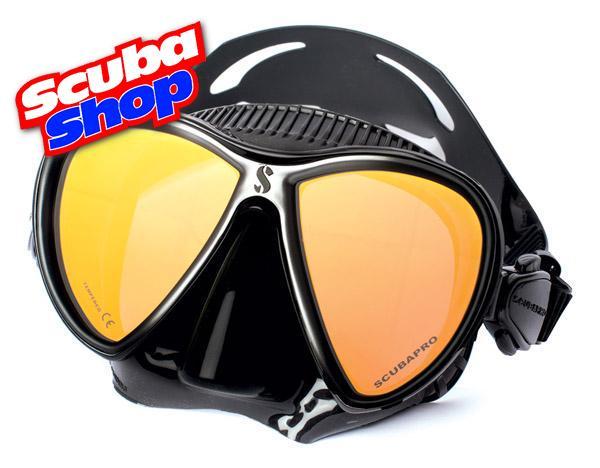 Маска Scubapro Synergy Twin для підводного плавання, дзеркальні скла