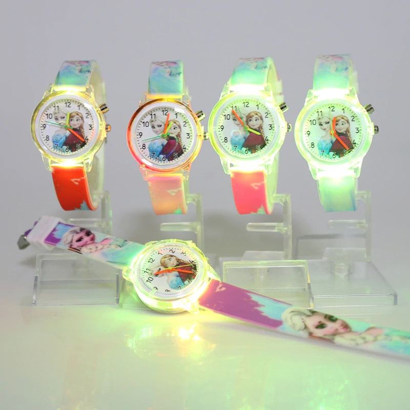 Детские наручные часы с подсветкой "Холодное сердце" - фото 2 - id-p1005754637