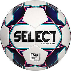 М'яч футбольний Select Tempo TB IMS 2019 (white-violet)