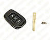 Корпус ключа з язичком, на 3 кнопки на Renault, фото 2