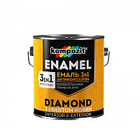 Kompozit Эмаль 3в1 DIAMOND 2,5л Графит