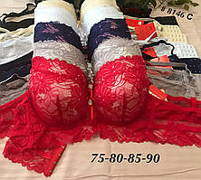 Ліфчики жіночі мереживні, бюстгальтер чашка С