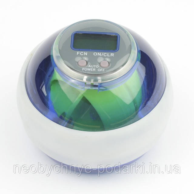 Powerball-Gyroscope з підсвіткою і лічильником SpinMaster Blue, фото 1