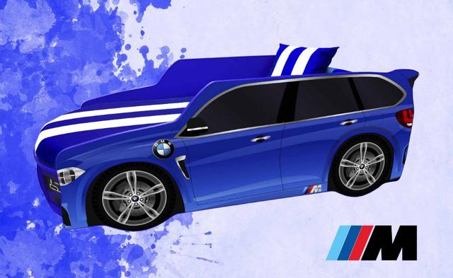 Кровать детская Premium P002 Blue (2)