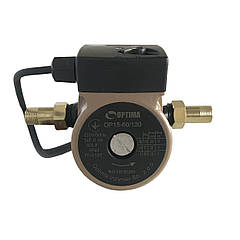 Насос циркуляційний Optima OP15-60 130 мм (гайки + кабель з вилкою)