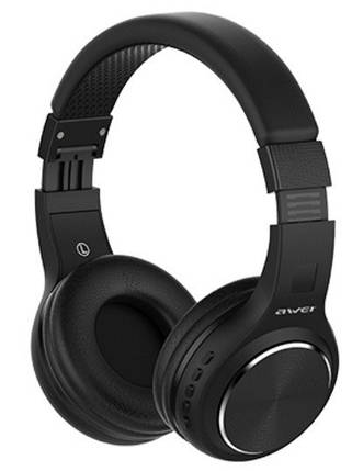 Бездротові Bluetooth-навушники Awei A600BL, чорні, фото 1