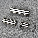 Водонепроникна капсула титанова EDC герметичний контейнер таблетниця 58 мм, фото 4