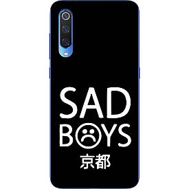 Силіконовий бампер з зображенням для Xiaomi Mi 9 SE Sad boys