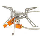 Титановий газовий пальник Fire Maple FMS-117T зі шлангом та різьбовим зєднанням туристична титанова плита для походу кемпінгу, фото 9