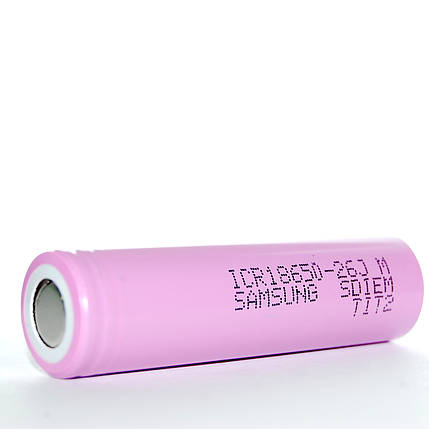 Акумулятор Samsung ICR18650-26Jm 2600mah, фото 2