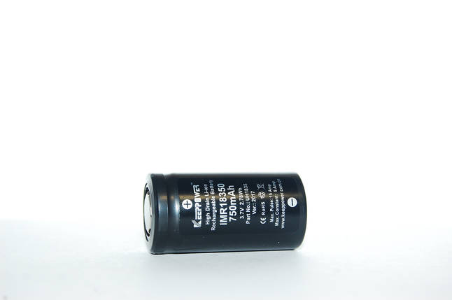 Акумулятор keeppower 18350 750mah, фото 2