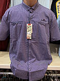 Чоловічі якісні бавовняні турецькі сорочки сорочки з кишенями, фото 2