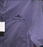 Чоловічі якісні бавовняні турецькі сорочки сорочки з кишенями, фото 4