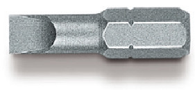 Високоякісна біта прямий шліц Slot SL4x25 3шт в комплекті Hitachi / HiKOKI 752291