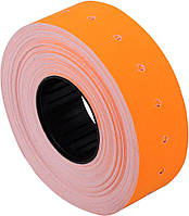 Етикет стрічка прямокутна помаранчева 21х12 мм 1000 шт в рул Economix