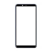 Скло (для ремонту дисплея) для Nokia 3.1 Plus Dual Sim, чорне