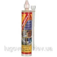 Sika AnchorFix-1 300мл клей для анкерів. поліестр. для кріплення стрижнів, стальної арматури, резьбов.стрижнів