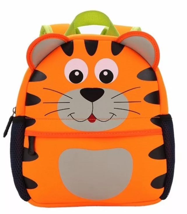 Рюкзак дитячий Тигр неопрен Tochang 21 см * 8 см * 26 см, неопрен.