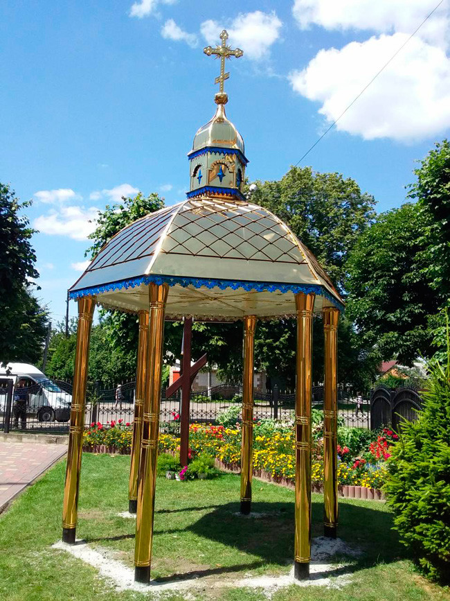 Каплиця із булату d/3.2 м (встановлена у м. Нововолинськ 16.07.19), фото 1