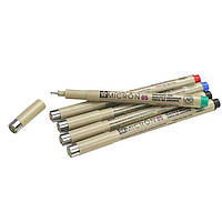 Ручка капиллярная PIGMA Micron линер Sakura 0,2мм XSDK005#**_зеленый