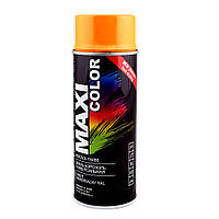 Аэрозольная краска Maxi Color RAL 1028 Дынно-желтый 400 мл
