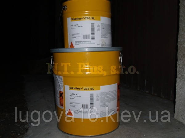 Епоксидне високоміцне підлогове покриття Sikafloor-263 SL, 20 кг