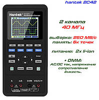 Hantek 2C42 портативный осциллограф 2 х 40МГц, +DMM