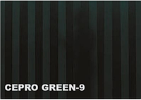 Темно-зелёная защитная полоса Cepro Green-9 300х2 мм