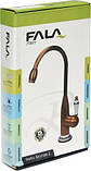 Змішувач для раковини з кульовим регулятором "RETRO BRONZE 2" FALA 75831 (Польща), фото 3
